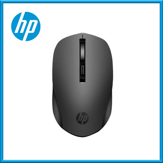 【HP 惠普】 S1000 PLUS 無線滑鼠 (內有附電池) | 黑色