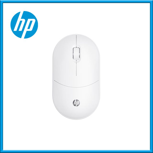 【HP 惠普】TLM1 藍牙無線多模式 胖胖鼠 滑鼠 | 白色款