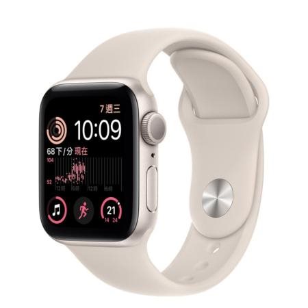 【展示品/福利品】Apple Watch SE GPS 40MM 星光白*3K596TA 智慧手錶