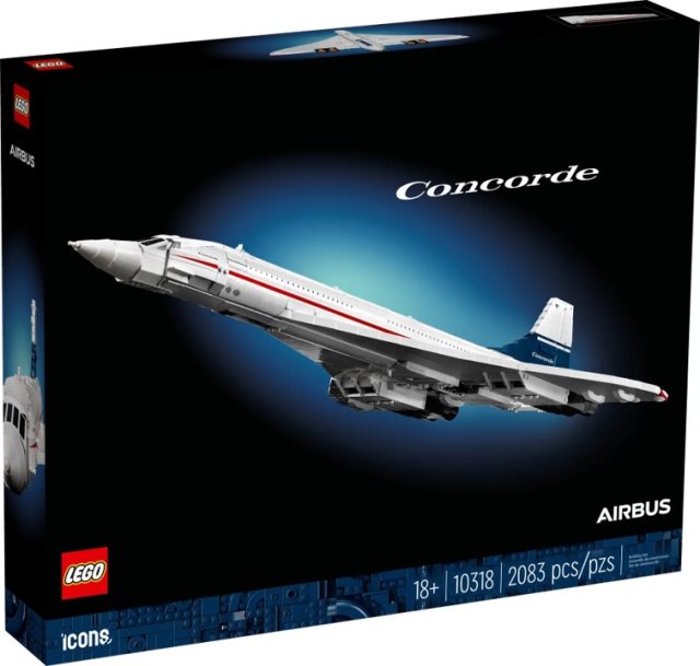 【LEGO 樂高】ICONS™系列 10318 協和號客機 Concorde AirBus