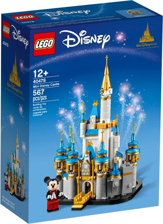 【LEGO 樂高】迪士尼系列 40478 迷你迪士尼城堡