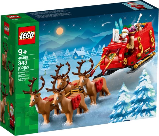 【LEGO 樂高】Creator Expert系列 40499 耶誕老人的雪橇#聖誕