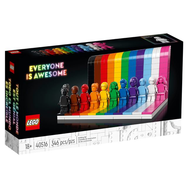 【LEGO 樂高】40516 樂高® 彩虹人偶 Everyone Is Awesome