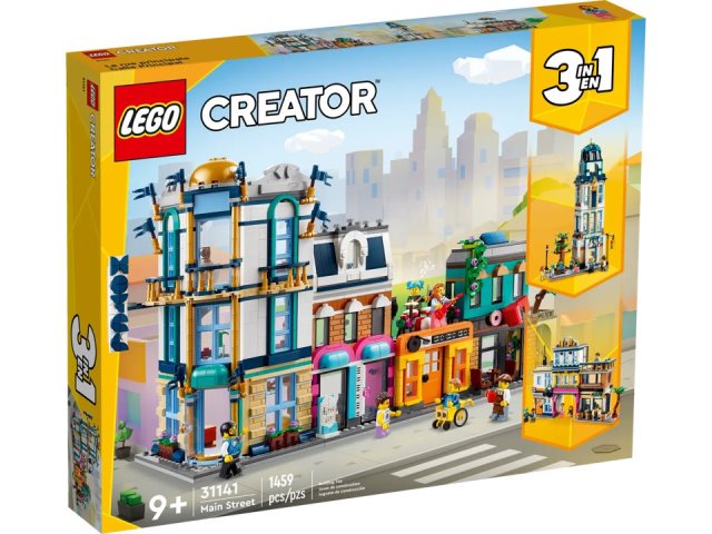 【LEGO 樂高】CREATOR 系列 31141 市中心大街
