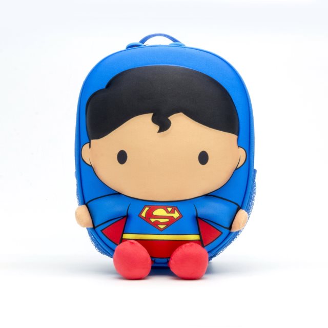 【Paladone UK】華納DC官方授權正義聯兒童背包-超人(藍色)