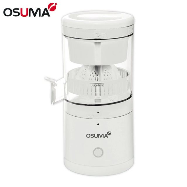 【OSUMA】USB充電式螺旋鮮榨果汁機 OS-2301UJ