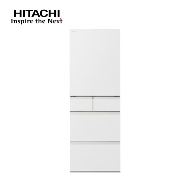 【HITACHI日立】 475公升日本原裝變頻五門冰箱 日本製 RHS49NJ消光白(SW)-日本製造
