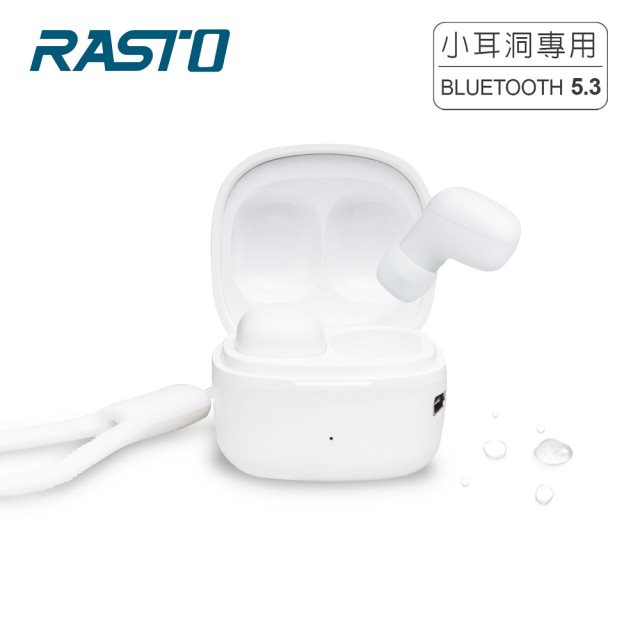 十二月聖誕活動【RASTO】RS51 小耳洞專用TWS真無線藍牙5.3耳機