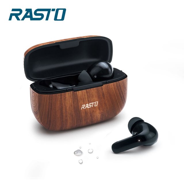 十二月聖誕活動【RASTO】RS27 木匠工藝真無線藍牙5.1耳機
