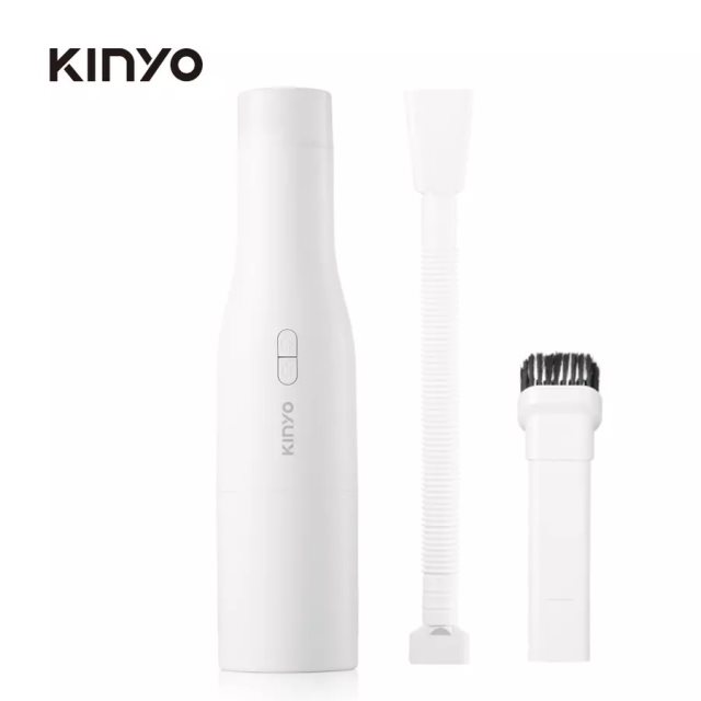 【Kinyo】2in1手持無線警示燈吸塵器(KVC-5935)