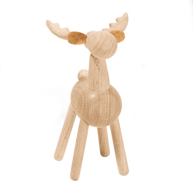 【PHILIPPI】櫸木麋鹿擺飾(16.5cm)#耶誕 #兌點攻略
