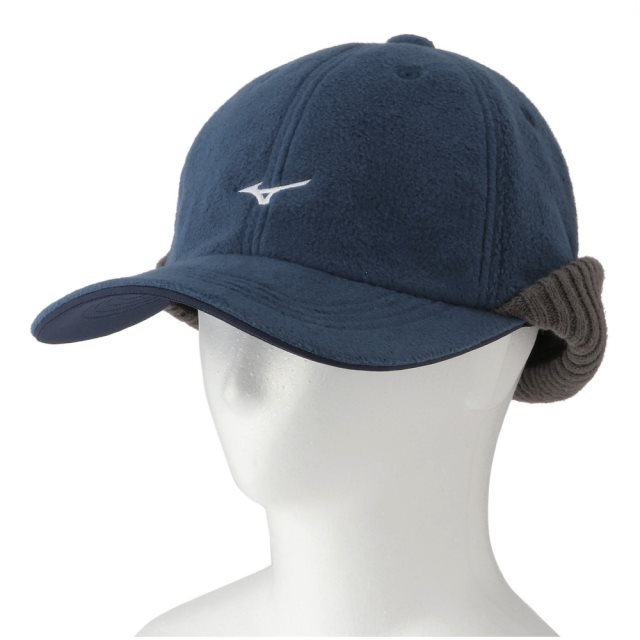 MIZUNO高爾夫保暖帽(藍)