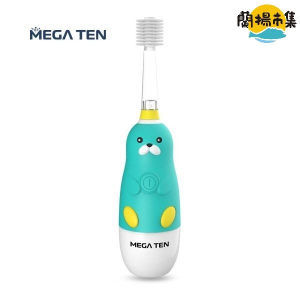 【親子良品】VIVATEC_MEGA TEN 360兒童電動牙刷(海豹)