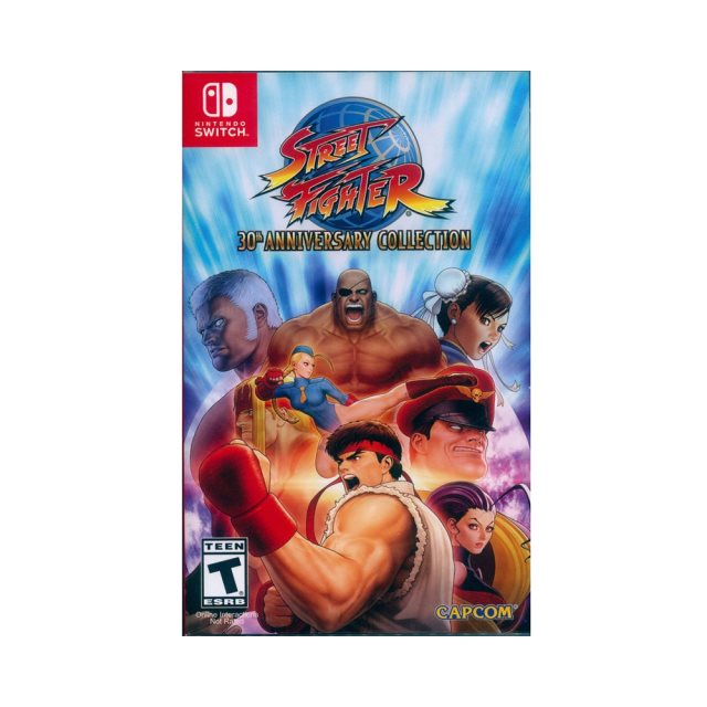 Nintendo Switch《快打旋風 30 週年紀念合集 Street Fighter 30th Anniversary Collec》中英日文美版