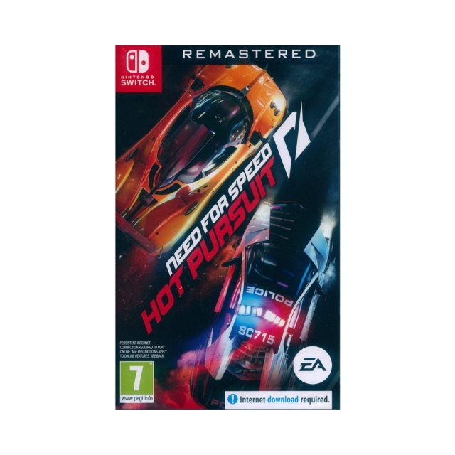 Nintendo Switch《極速快感 超熱力追緝 重製版 Need for Speed: Hot Pursuit 》中英文歐版