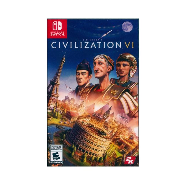 Nintendo Switch《文明帝國 6 Sid Meiers Civilization 6》中英日文美版