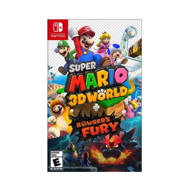 Nintendo Switch《超級瑪利歐 3D 世界 + 狂怒世界 Super Mario 3D World + Fury》中英日文美版