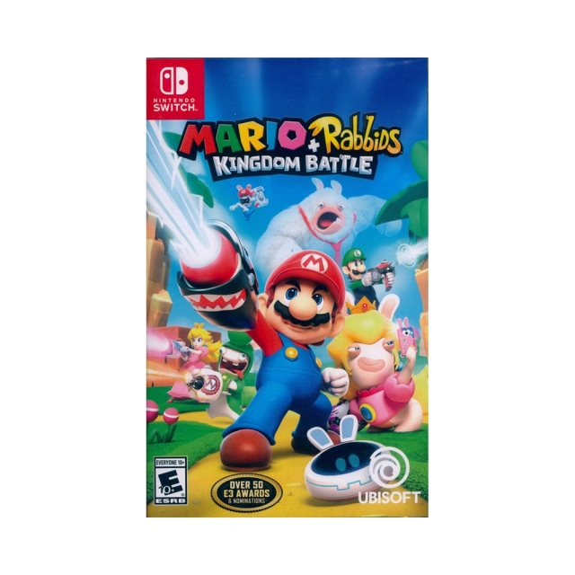 Nintendo Switch《瑪利歐 ＋ 瘋狂兔子 王國之戰 Mario + Rabbids Kingdom Battle》中英文美版