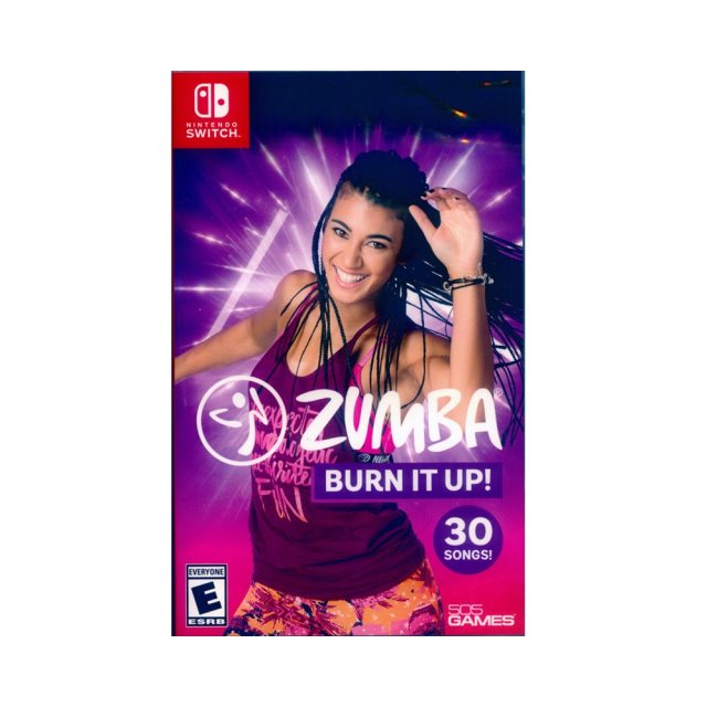 Nintendo Switch《拉丁有氧舞蹈健身 Zumba:Burn It Up!》中英日文美版
