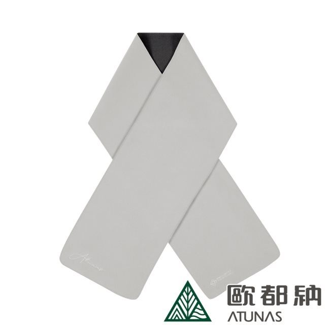 【ATUNAS 歐都納】WINDSTOPPER防風保暖圍巾 (A2AC2306N 米白/防風/透氣/保暖/禦寒配件)