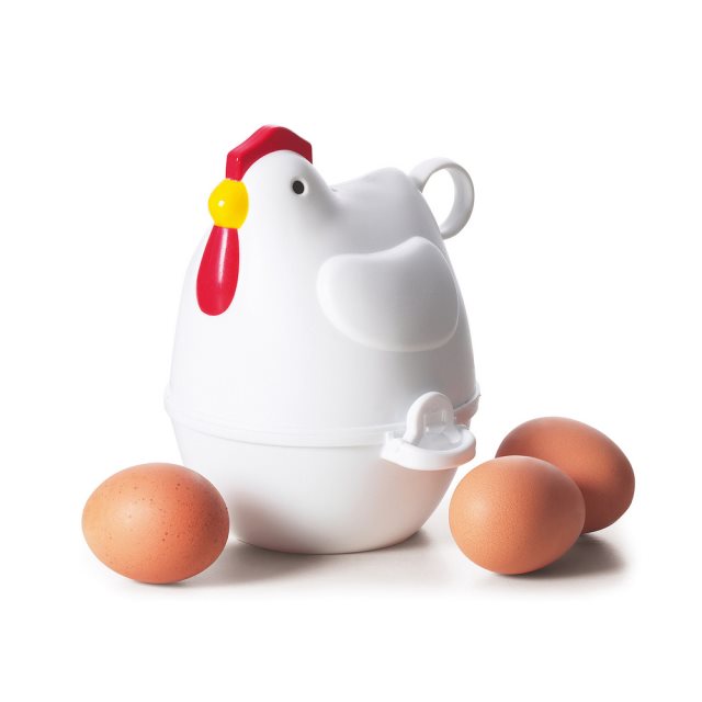 【EXCELSA】3格微波煮蛋器(母雞)