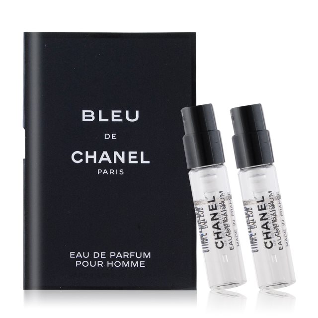 【CHANEL香奈兒】BLEU DE 藍色男性香水(1.5ml)X2 #兌點攻略