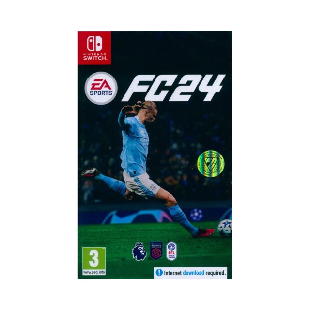 Nintendo Switch《EA SPORTS FC 24 國際足盟大賽 24》中英日文歐版 國際足球俱樂部24 FIFA24