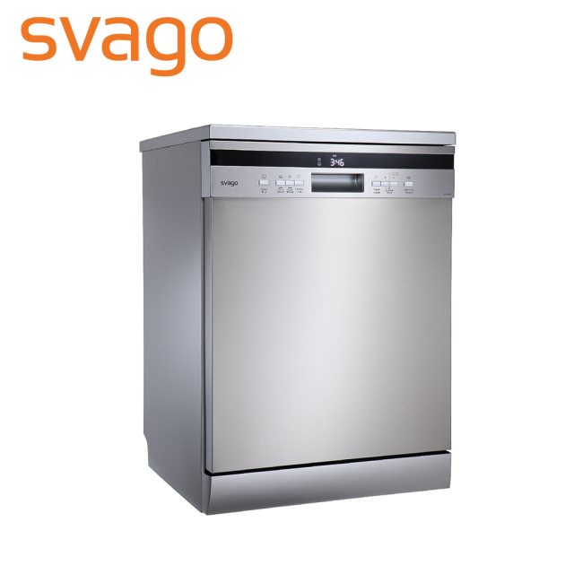 【SVAGO】歐洲精品家電 14人份獨立式自動開門洗碗機VE7850 含基本安裝
