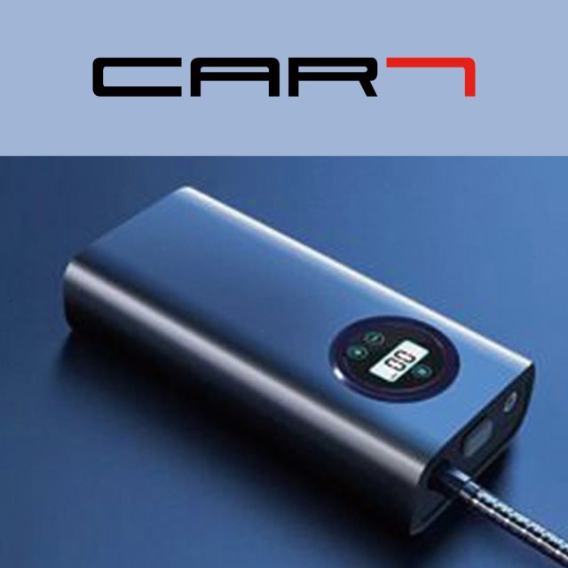 【Car7 柒車市集】車用打氣機 智能打氣機 電動打氣筒 汽車輪胎打氣 30000mAh