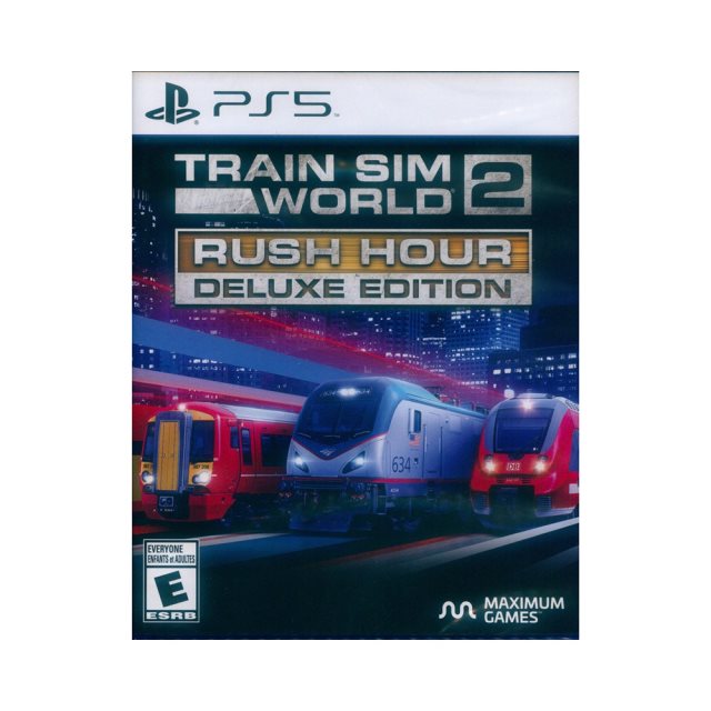 PS5《模擬火車世界 2 尖峰時刻 豪華版 Train Sim World 2: Rush Hour》中英文美版