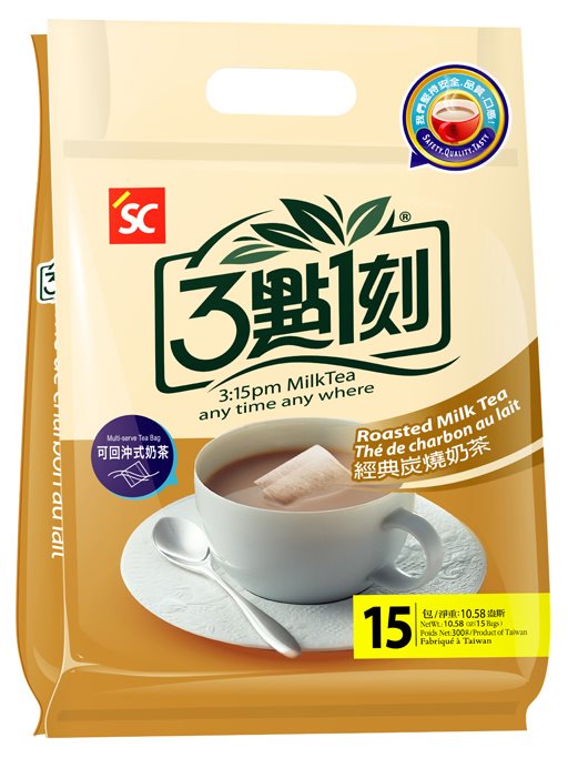 【3點1刻】經典炭燒奶茶 (15入/袋) 3袋組#新春賀歲