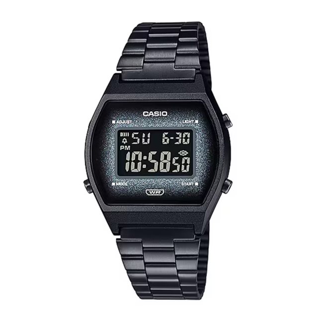 【CASIO 卡西歐】B640WBG/WGG 金屬簡約輕薄閃耀防水電子手錶