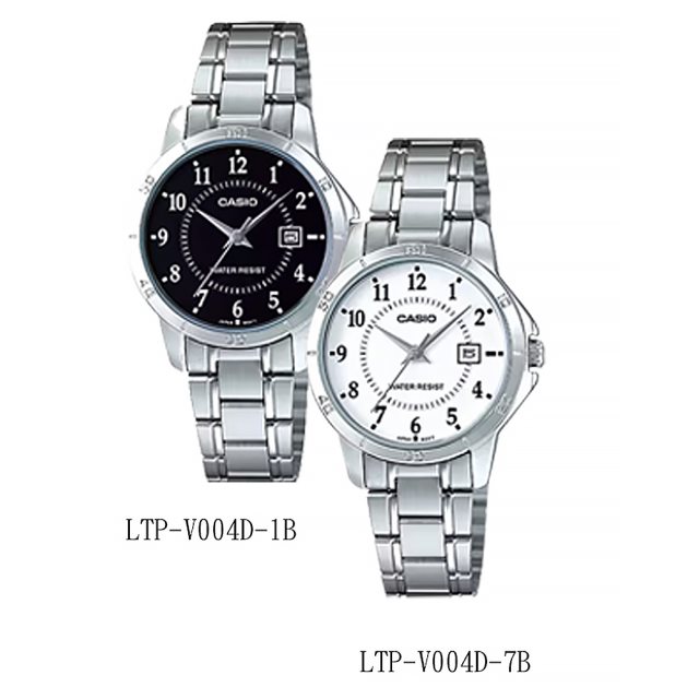 【CASIO 卡西歐】時尚簡約設計文青手錶LTP-V004D