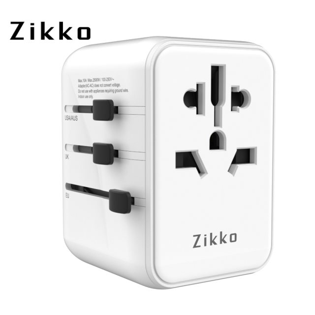 【Zikko】ES300 PD20W 氮化鎵旅行充電器 白