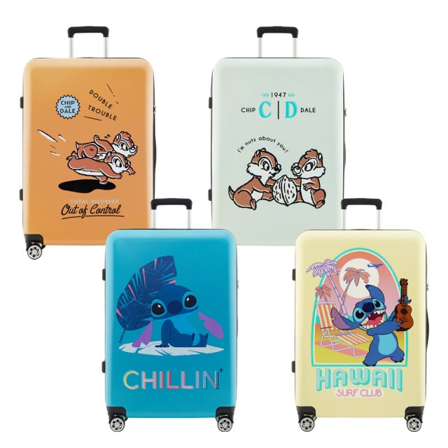 【DISNEY迪士尼】拉鍊款行李箱28吋(共4色)