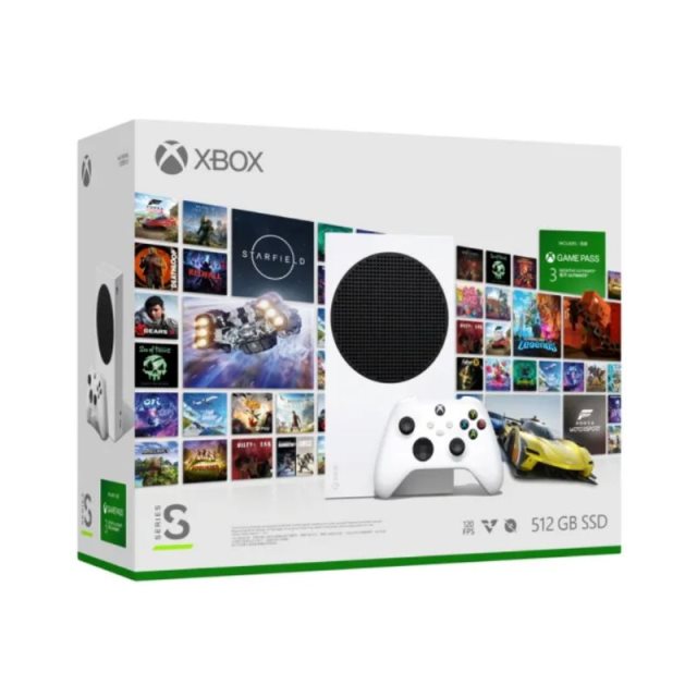 Microsoft 微軟 Xbox Series S《Game Pass Ultimate》入門超值組