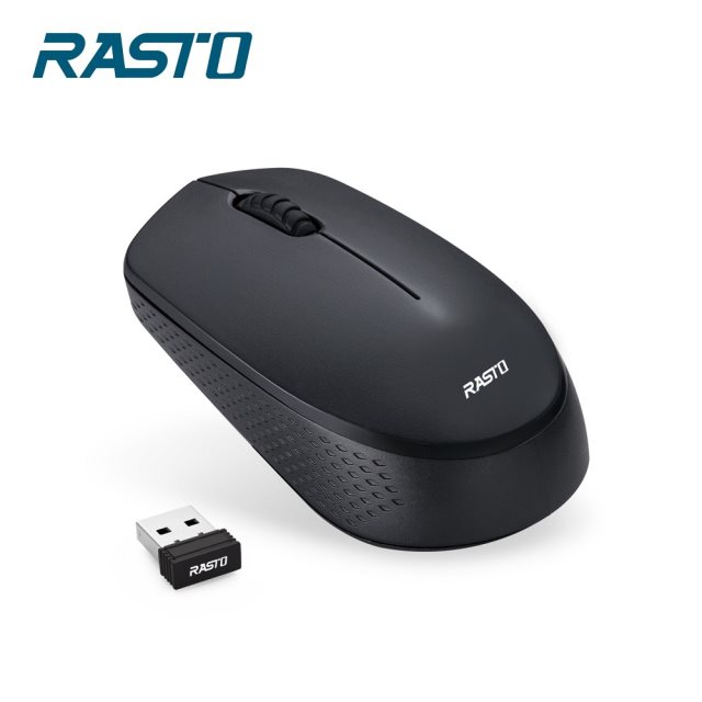 品牌週【RASTO】RM26三鍵式2.4G無線滑鼠