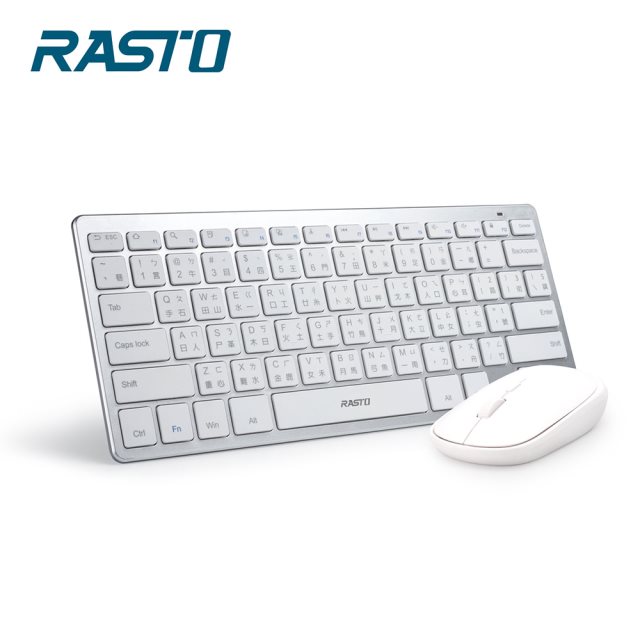 品牌週【RASTO】RZ4高階款2.4G無線鍵鼠組