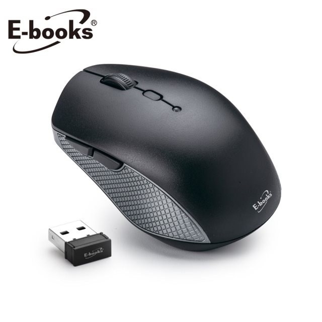 品牌週【E-books】M64 六鍵式省電無線滑鼠