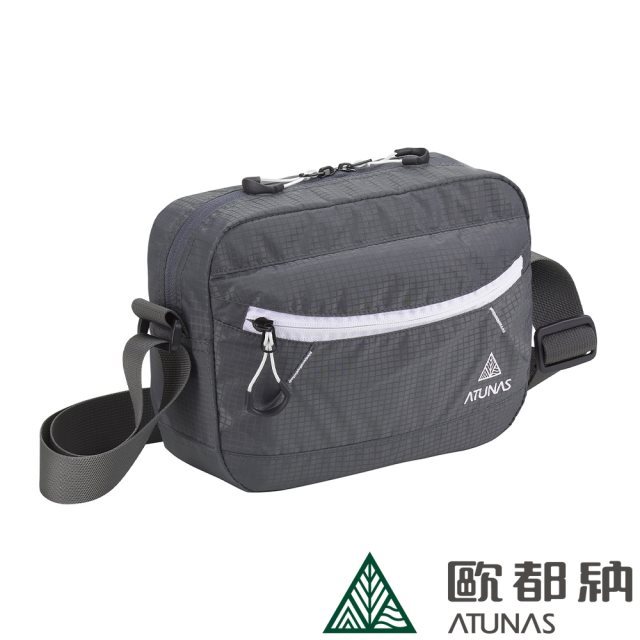 品牌週【ATUNAS 歐都納】多功能胸前包 (A1BPEE01 暗灰/通勤/旅遊/隨身包)