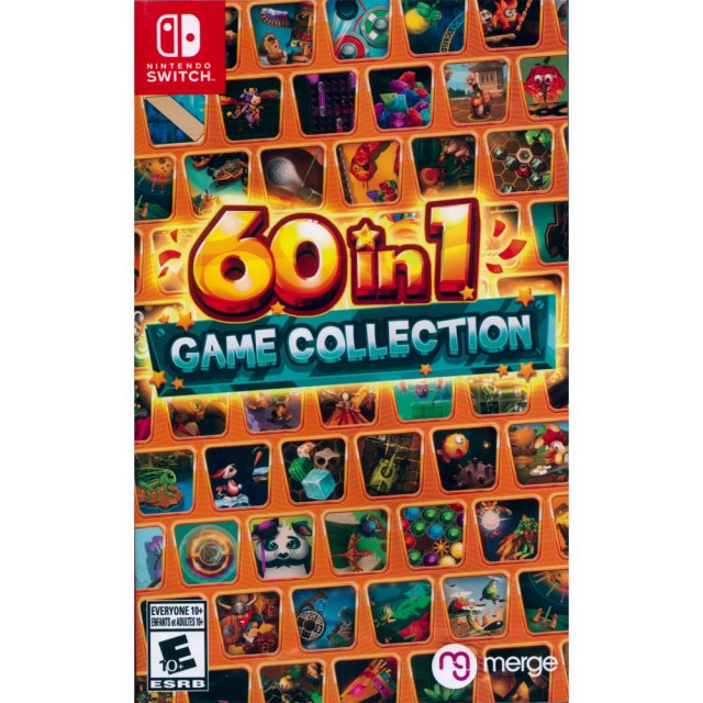 Nintendo Switch《60 合 1 遊戲合集 60 IN 1 Game Collection》英文美版