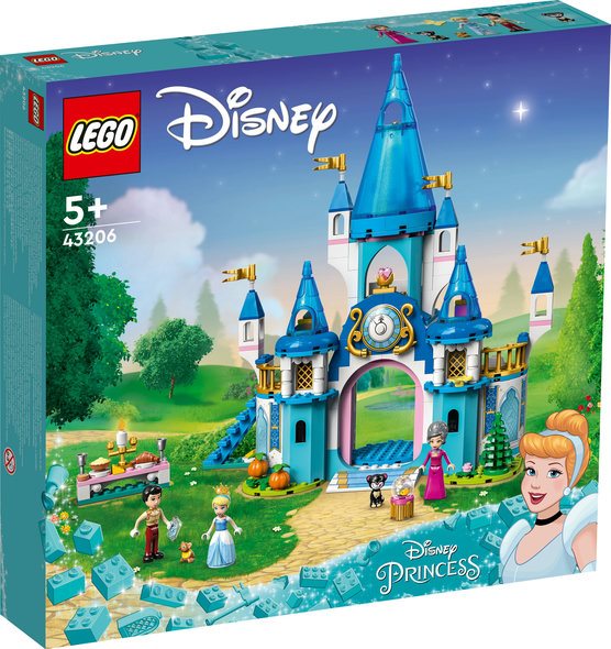 【LEGO樂高】迪士尼公主系列 43206 灰姑娘和白馬王子