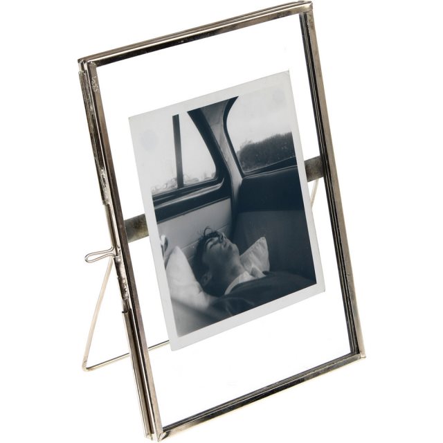 【Rex LONDON】復古黃銅相框(銀4x6吋)  |  畫框 照片框