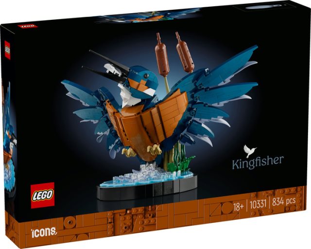 兒童節促銷活動【LEGO 樂高】Icons系列 10331 翠鳥 Kingfisher Bird