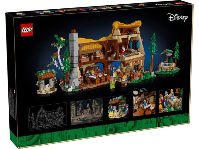 兒童節促銷活動【LEGO 樂高】迪士尼系列 43242 白雪公主小屋 Snow White and the Seven Dwarfs' Cottage
