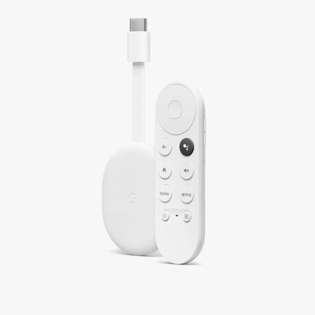 Google Chromecast with Google TV HD(支援Google TV)