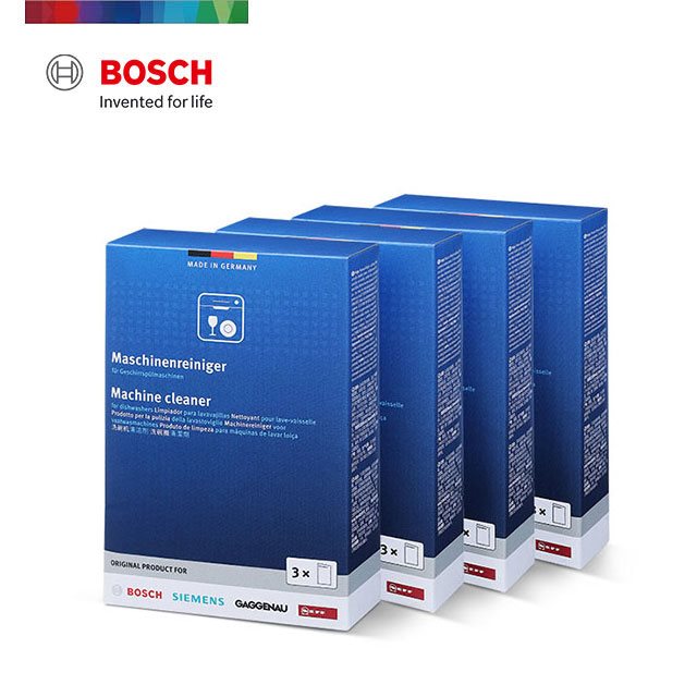 【Bosch博世】洗碗機專用清潔粉(3x45g/盒)4入