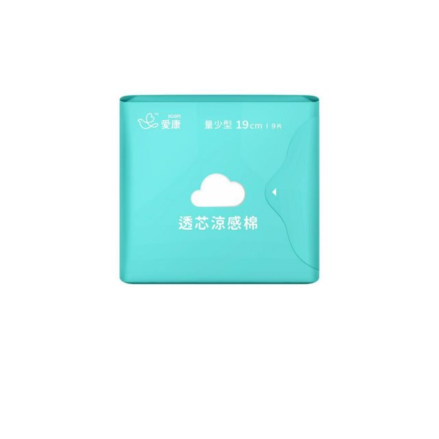 【愛康】 愛康 衛生棉 透芯涼感棉-量少型(19cm) 單包
