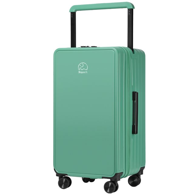 【NUPORT】24吋奢華之旅系列寬拉桿託運箱/行李箱/旅行箱(綠)