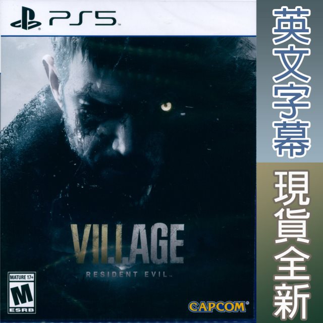 PS5《惡靈古堡8 村莊 Resident Evil VIllage》英日文美版